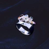 Mixed Sapphire Ring