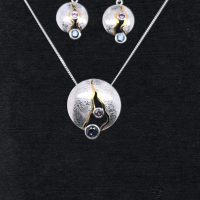 Moon Drop Earrings