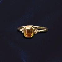 Yellow Sapphire Ring